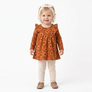 Baby Girl (12-24M) Rene Rofe 3pc. Sunflower Tunic & Leggings Set