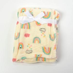 bon bebe(R) Rainbow Clouds Plush Blanket