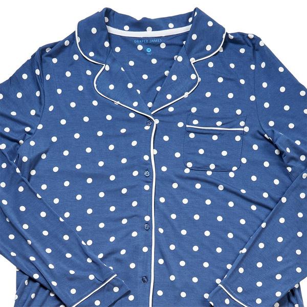 Womens Draper James Bamboo Jersey Dot Pajama Set alternate view