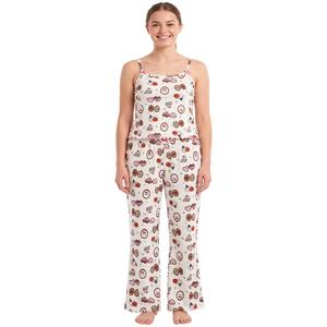 Juniors Derek Heart Haunted Lockets Tank Top & Pants Pajama Set alternate view