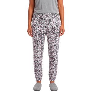 Womens Jaclyn Leopard Pajama Bottoms alternate view