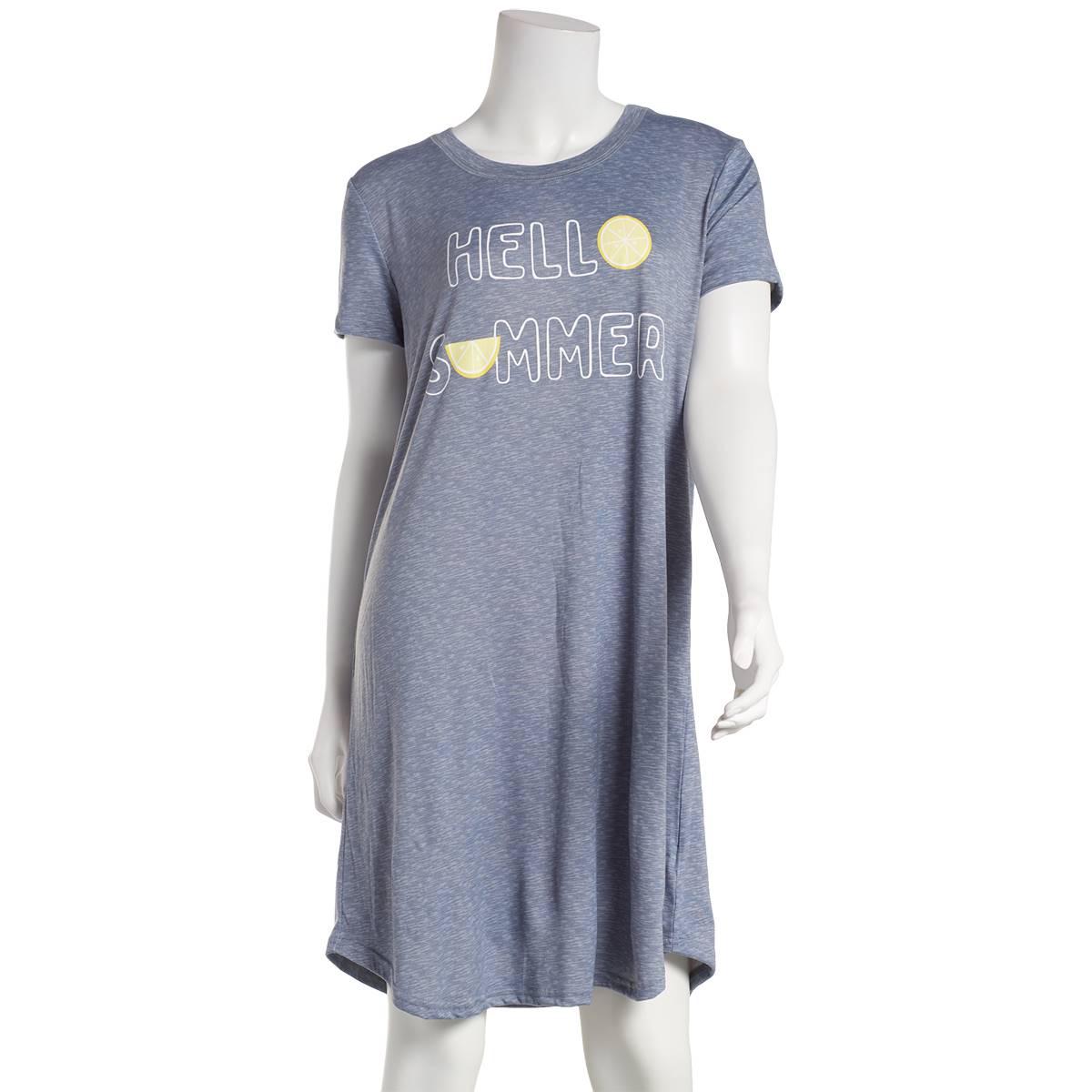 Womens Jaclyn Short Sleeve Hello Summer Nightshirt