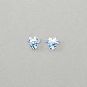 Disney Minnie Mouse December Birthstone Stud Earrings