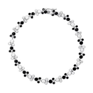 Splendere 7.25in. CZ Mickey Mouse Tennis Bracelet