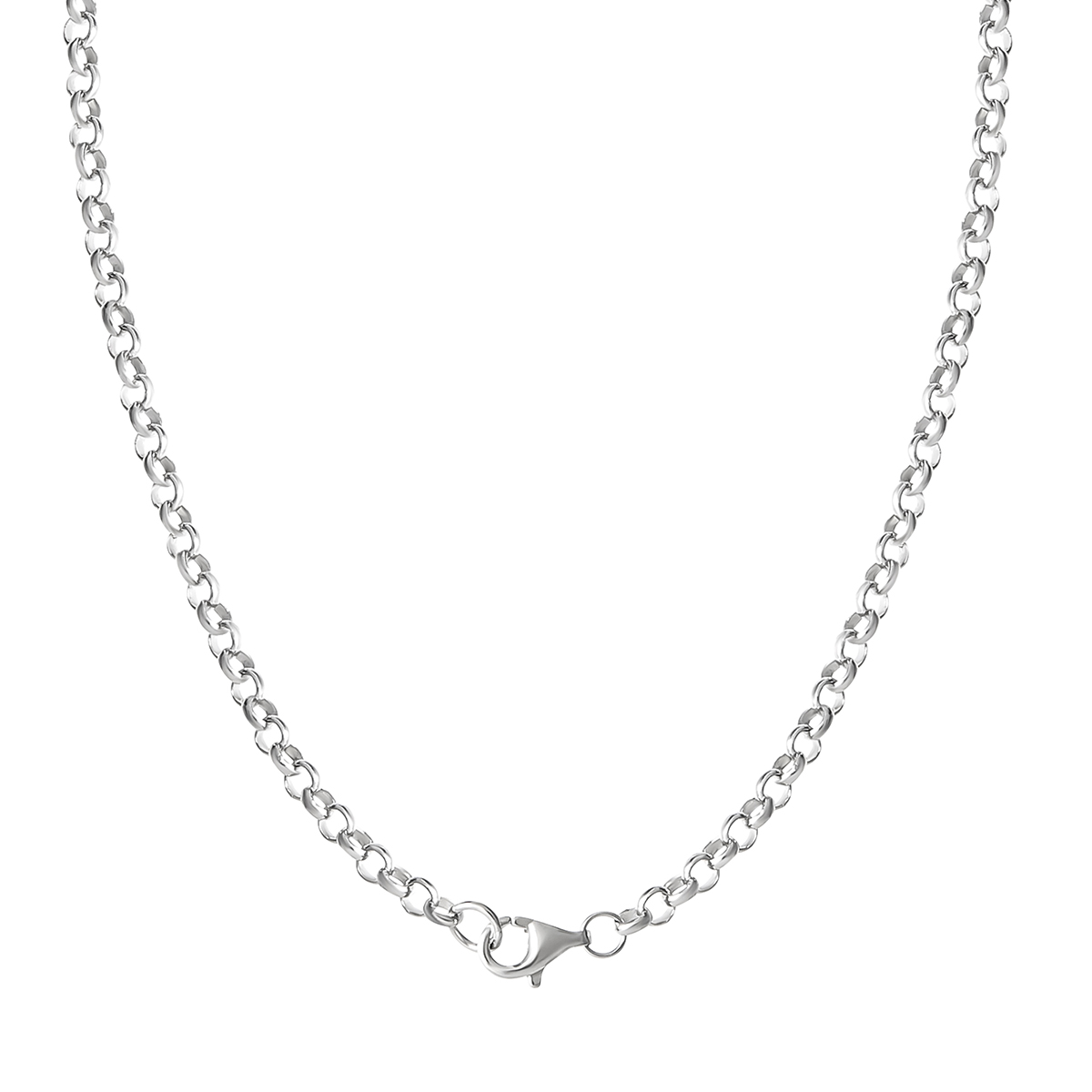 Splendere Sterling Silver CZ Tennis Y-Necklace