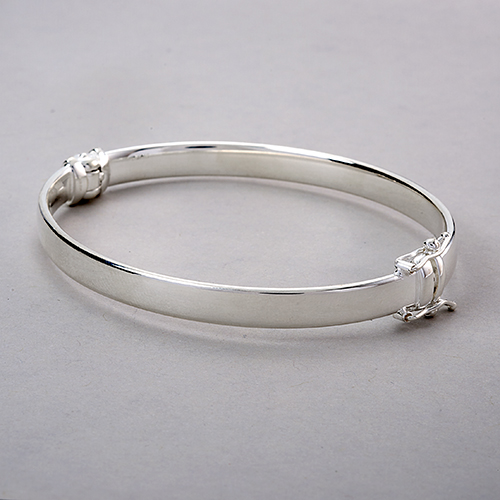 Ellen Tracy Sterling Silver Flexible Bracelet