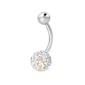 14 Gauge Stainless Steel Belly Button Ring alternate view