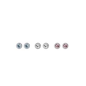 16 Gauge Stainless Steel 6pc. Nose Ring Set
