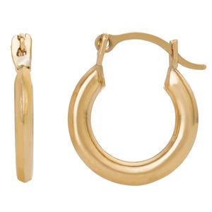 10kt. Yellow Gold Hoop Earrings