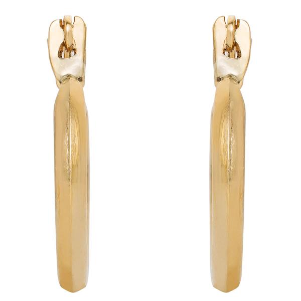 10kt. Yellow Gold Hoop Earrings alternate view