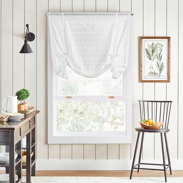 Martha Stewart Estelle Allover Lace Balloon Shade