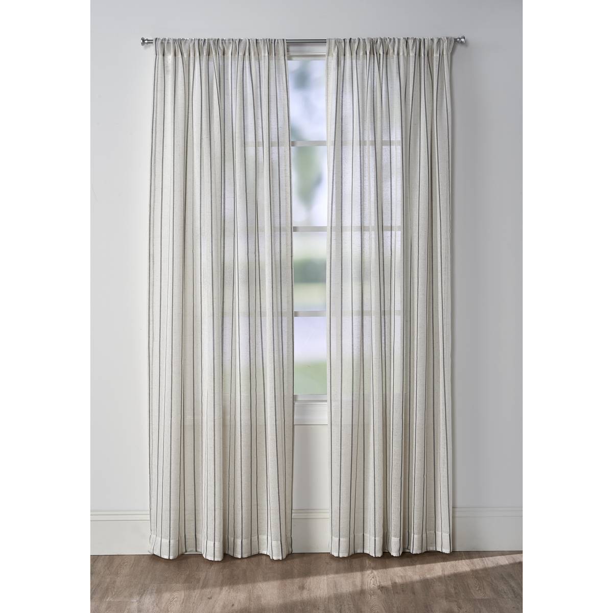 Martha Stewart Laguna Stripe Panel Curtain