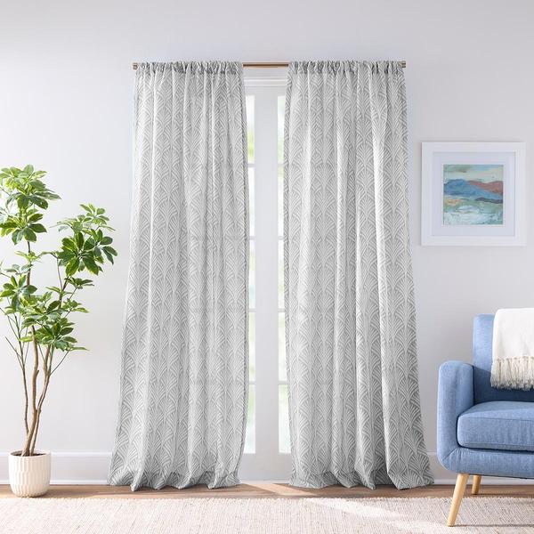 Curtainworks Fan Scallop Panel Curtain alternate view