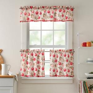 Curtainworks Crisp Apple Valance