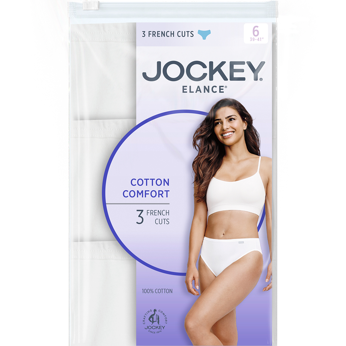 Womens Jockey(R) Elance(R) 3pk. French Cut Panties 1487