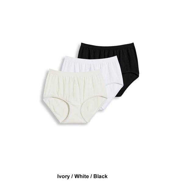 Womens Jockey(R) 3pk. Cotton Comfies Panties 3348 alternate view