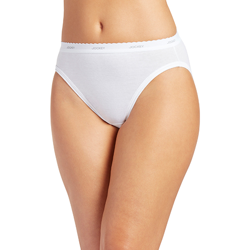 Womens Jockey(R) Classics 3pk. French High Cut Panties 9480