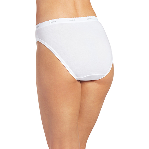 Womens Jockey(R) Classics 3pk. French High Cut Panties 9480