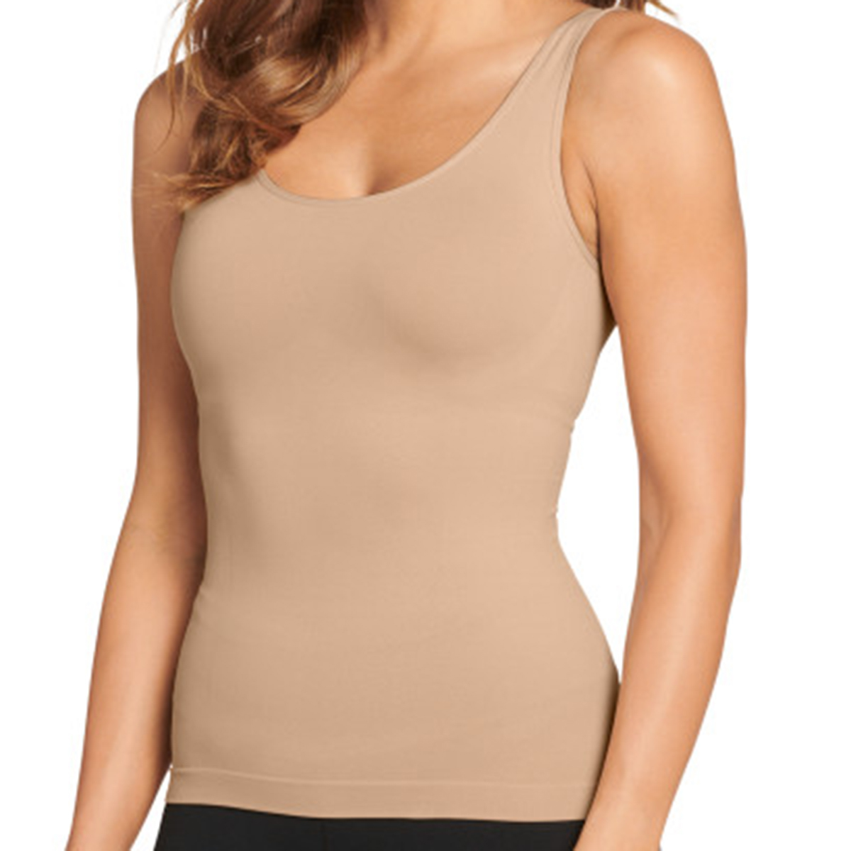 Womens Jockey(R) Solid Slimmers Tank Top 3032