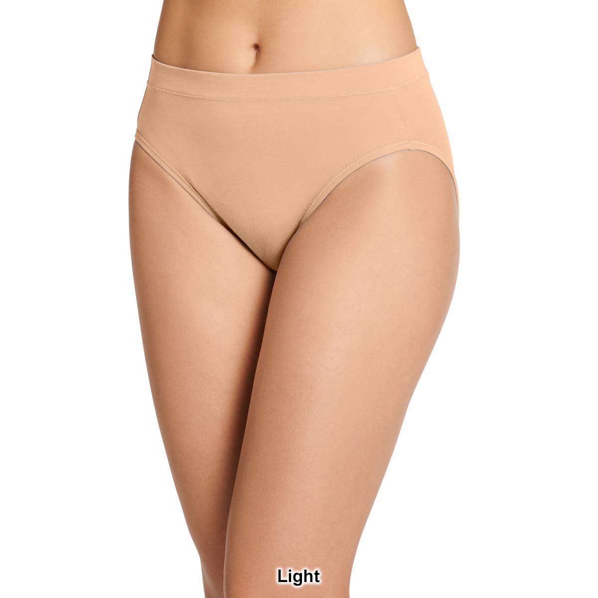 Womens Jockey(R) Cotton Stretch High Cut Panties 1555