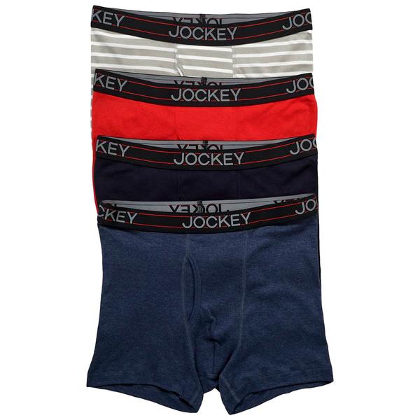 Mens Jockey(R) 4pk.Stability Pouch Boxer Briefs