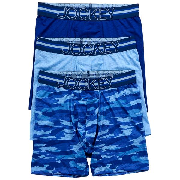 Mens Jockey(R) 3pk. Stability Pouch Boxer Briefs