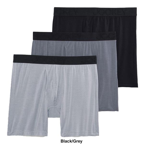 Mens Jockey(R) Active 3pk. Ultra Soft Boxer Briefs alternate view