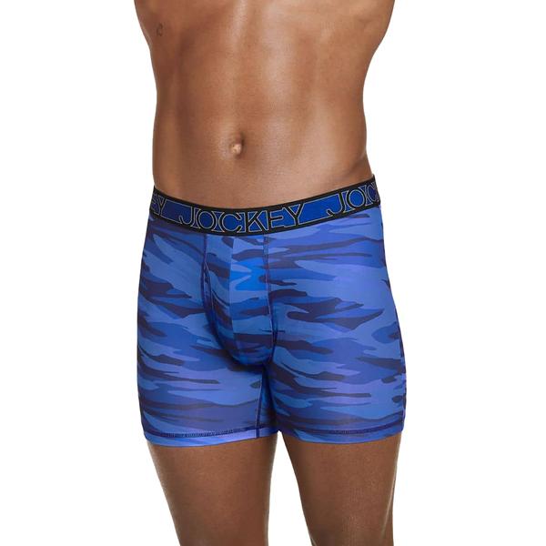 Mens Jockey(R) 3pk. Active Micro Boxer Briefs - Blue alternate view