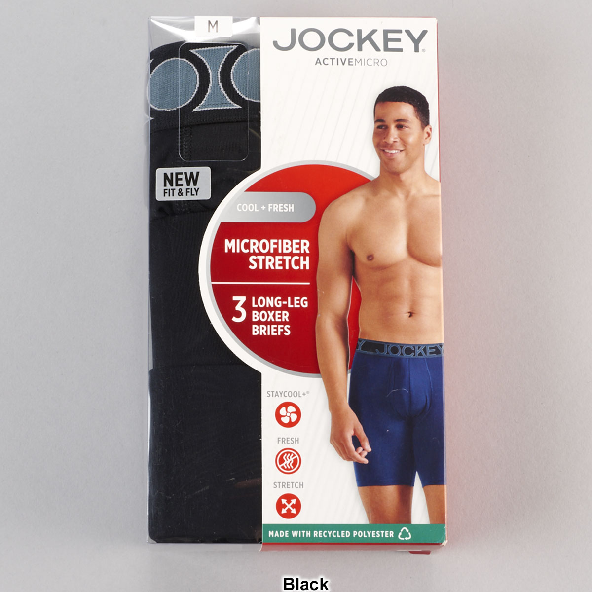 Mens Jockey(R) 3pk. Active Micro Boxer Briefs