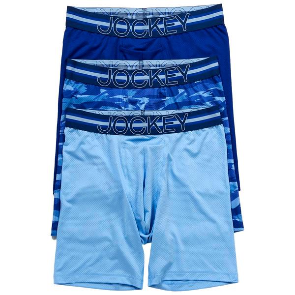 Mens Jockey(R) 4pk. Supportive Pouch Boxer Briefs