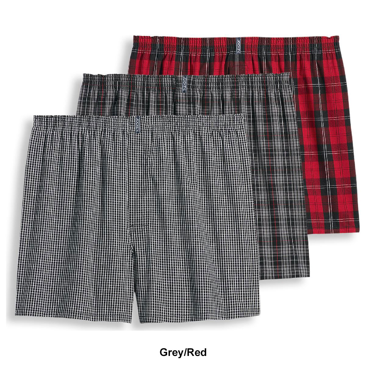 Mens Jockey(R) 3pk. Classic Woven Boxer