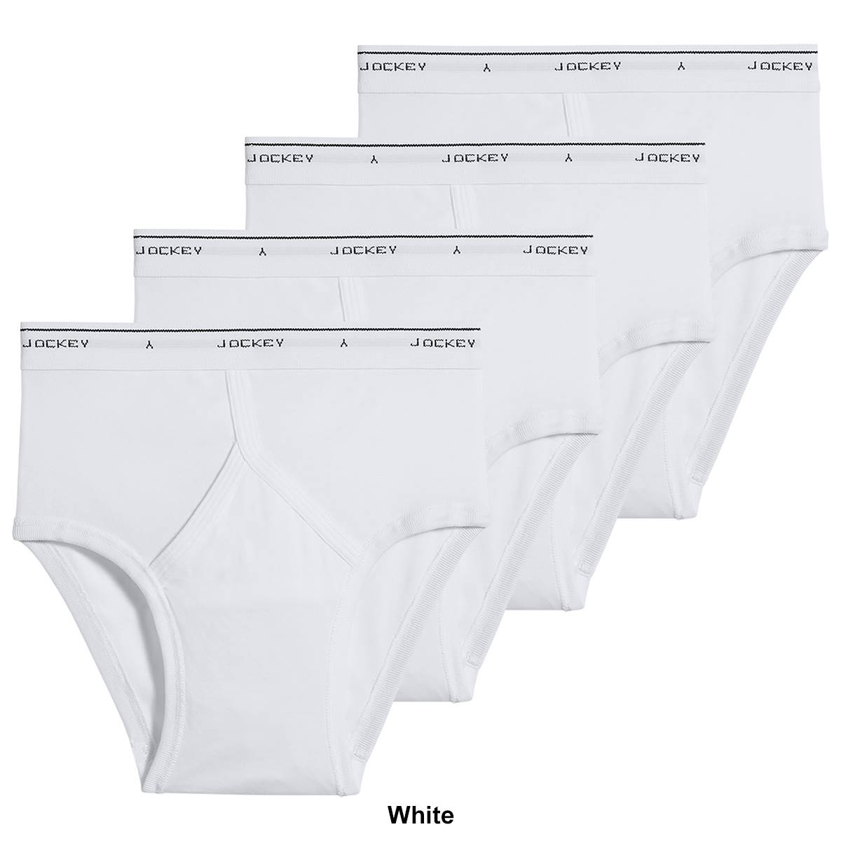 Mens Jockey(R) 4pk. Classic Low Rise Briefs