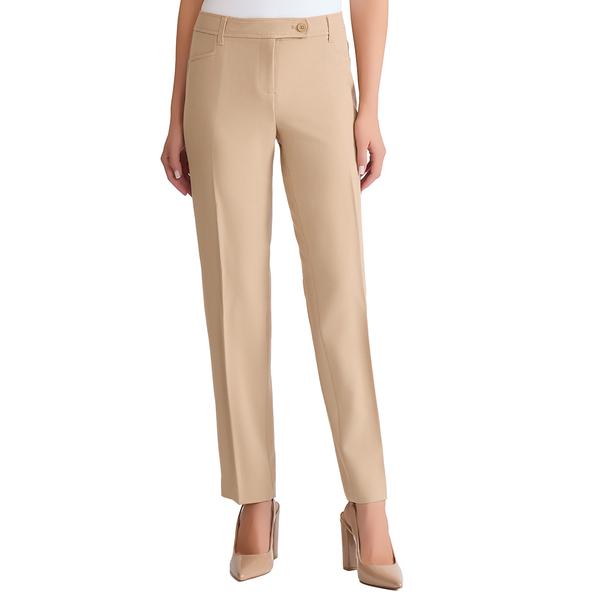 Womens Jones New York Duke Zip Front Slim Leg Bi-Stretch Pants alternate view