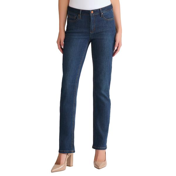 Womens Jones New York Lexington Straight Leg Jeans - Indigo
