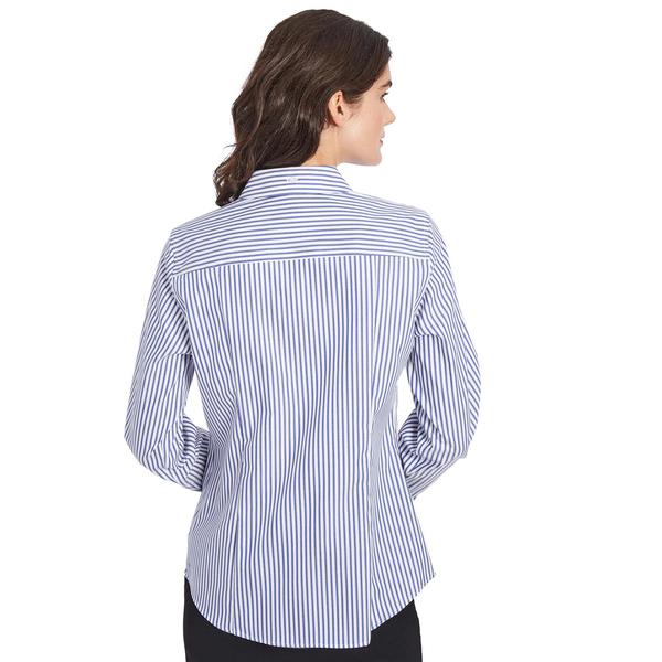 Womens Jones New York Long Sleeve Stripe Button Down alternate view