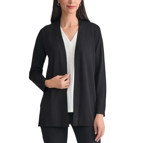 Plus Size Jones New York Long Sleeve Open Front Cardigan