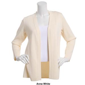 Womens AK Anne Klein Long Sleeve Open Front Cardigans alternate view