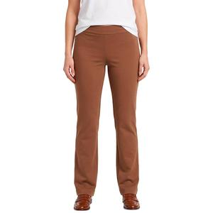 Womens AK Anne Klein Pull On Solid Trouser Dress Pants