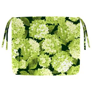 Jordan Manufacturing Hydrangea Chair Pad Seat Cushion