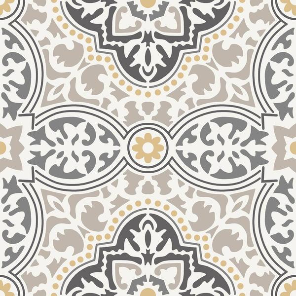 Jordan Manufacturing Rave Quatrefoil High Back Chair Cushion alternate view