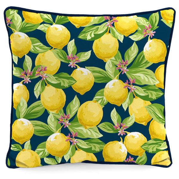Jordan Manufacturing Lemons Outdoor Throw Pillow