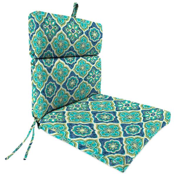 Jordan Manufacturing Medallion French Edge High Back Cushion