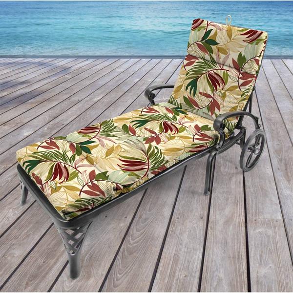 Jordan Manufacturing Oasis Gem Outdoor Chaise Cushion alternate view