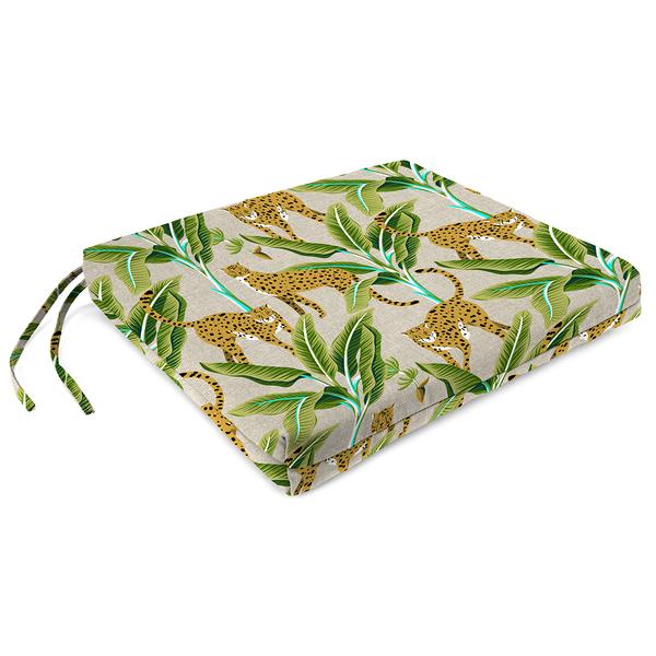 Jordan Manufacturing Enzel Linen Outdoor Seat Cushion