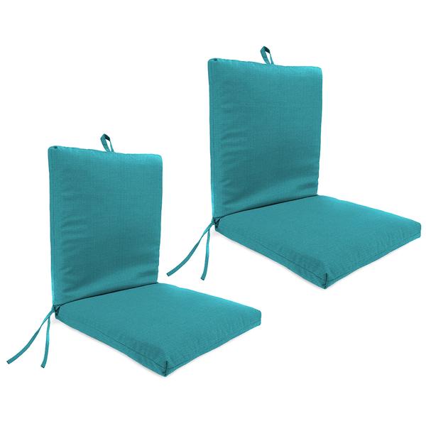 Jordan Manufacturing Husk Texture Lagoon Cushions - Set Of 2