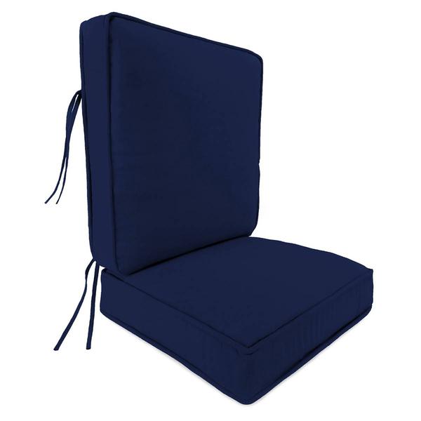 Jordan Manufacturing Solid Boxed Edge High Back Cushion