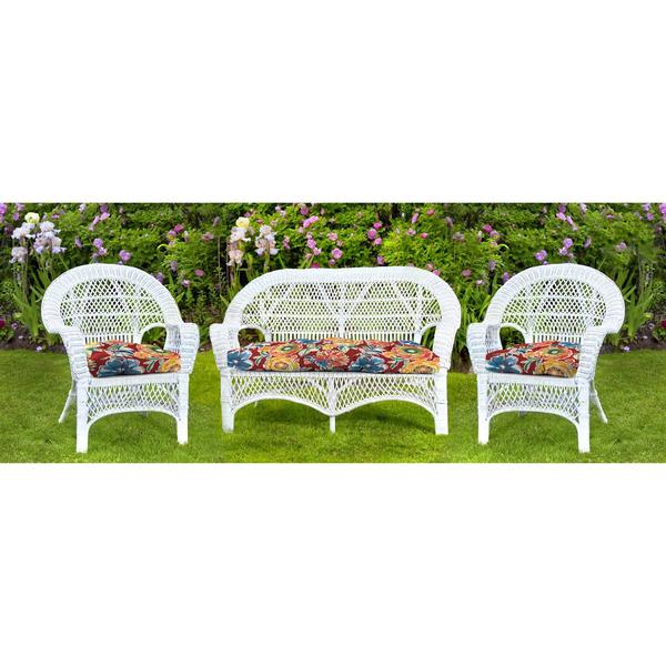 Jordan Manufacturing Colsen Berry 3pc. Outdoor Wicker Set alternate view
