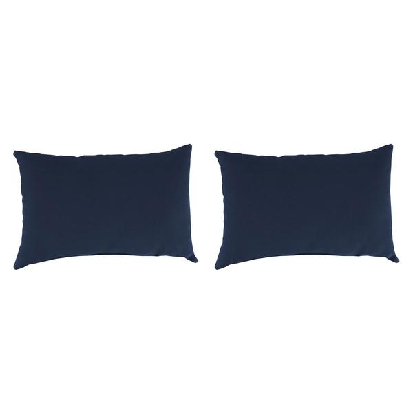 Jordan Manufacturing Lumbar Patio Toss Pillow Set