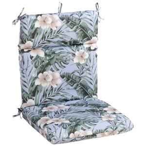 Jordan Manufacturing Floral High Back Cushion - Pale Blue/Putty