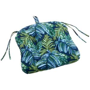 Jordan Manufacturing Tropical Print Outdoor Chair Cushion